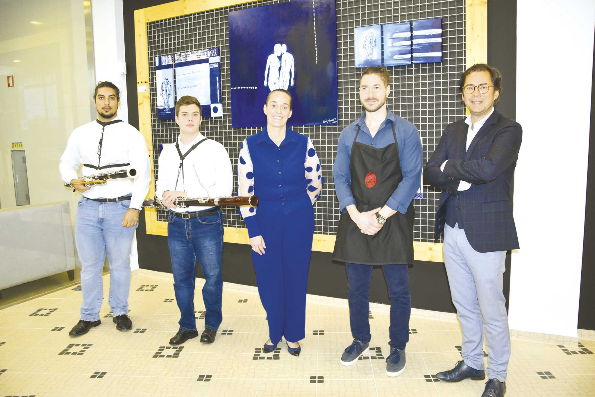 Umbelina Barros  mostra a sua arte com música e chocolate