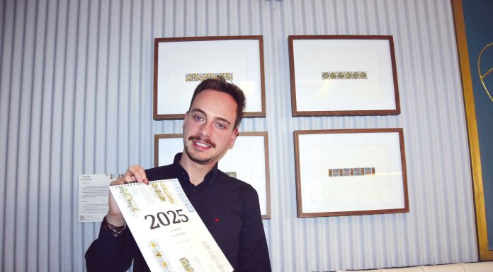 Calendários de Bandeira Duarte inspirados na azulejaria citadina