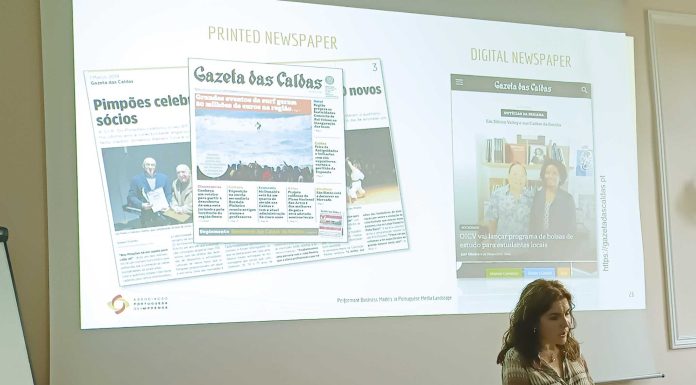 Gazeta em conferência internacional em Nice
