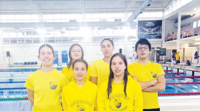 Natação: Benedita SCN com 10 medalhas no distrital de piscina curta