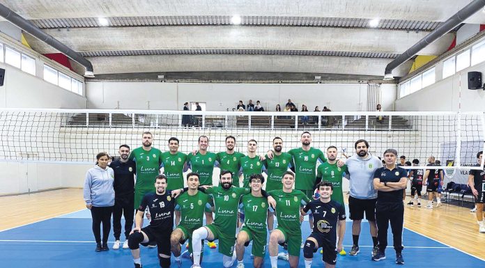 Voleibol: Sp. Caldas cede um ponto no campeonato e apura-se na Taça
