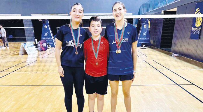 Badminton: Isabel Nunes conquista três títulos nacionais nos Sub15