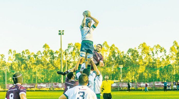 Rubgy: Caldas Rugby Clube vence na Bairrada e é líder da zona centro