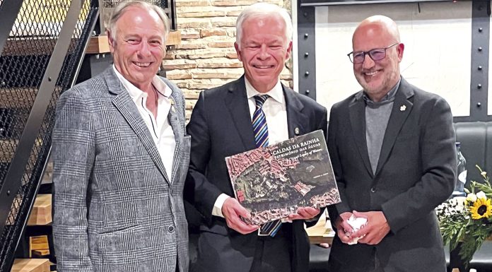 Governador do distrito rotário visitou o clube caldense