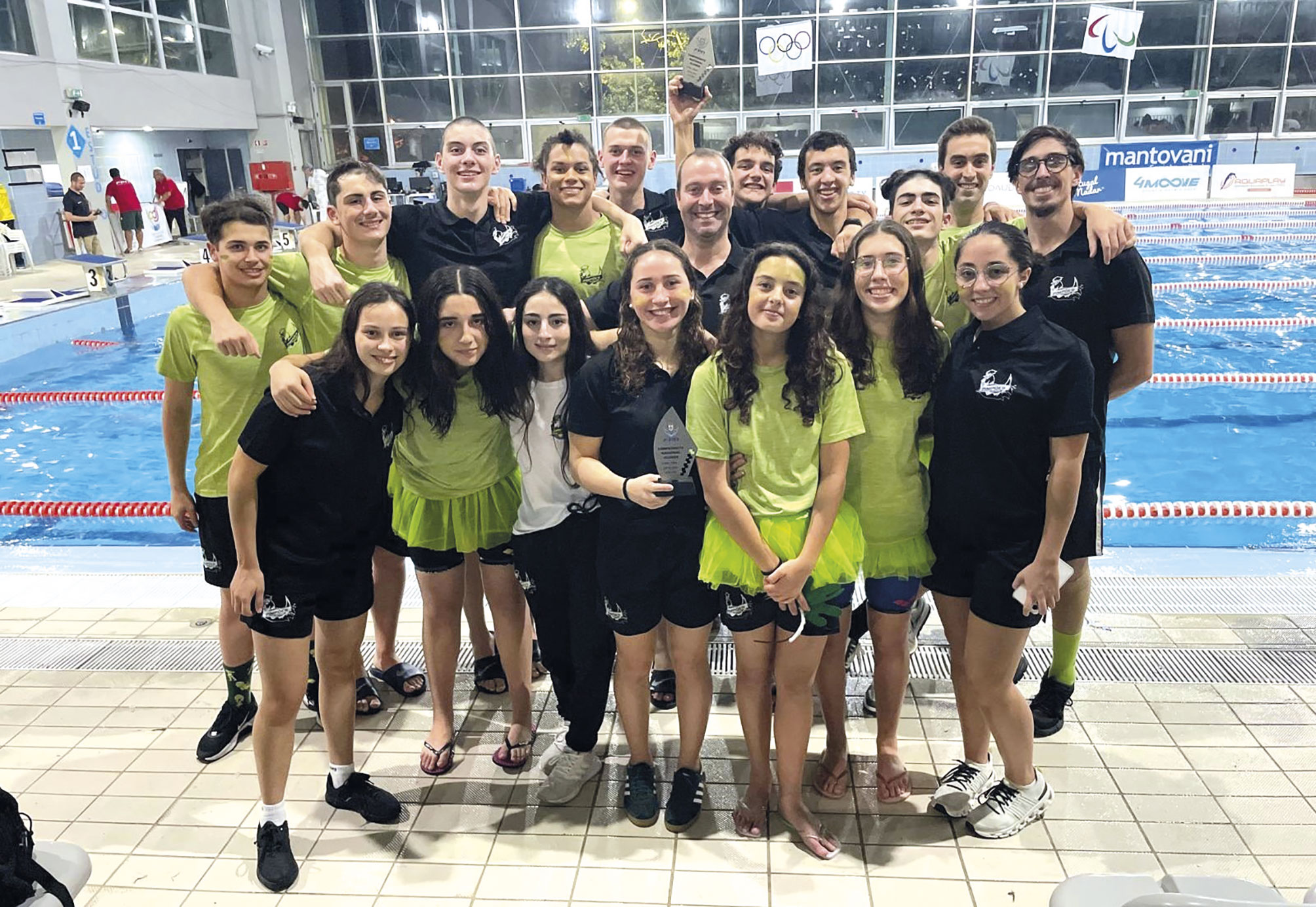 Natação: Pimpões conseguem manutenção com as equipas masculina e feminina