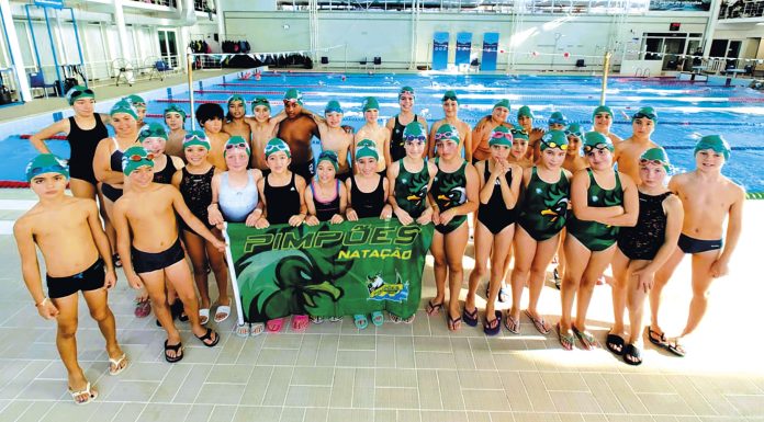 Estafeta masculina bateu recorde do clube de cadetes B