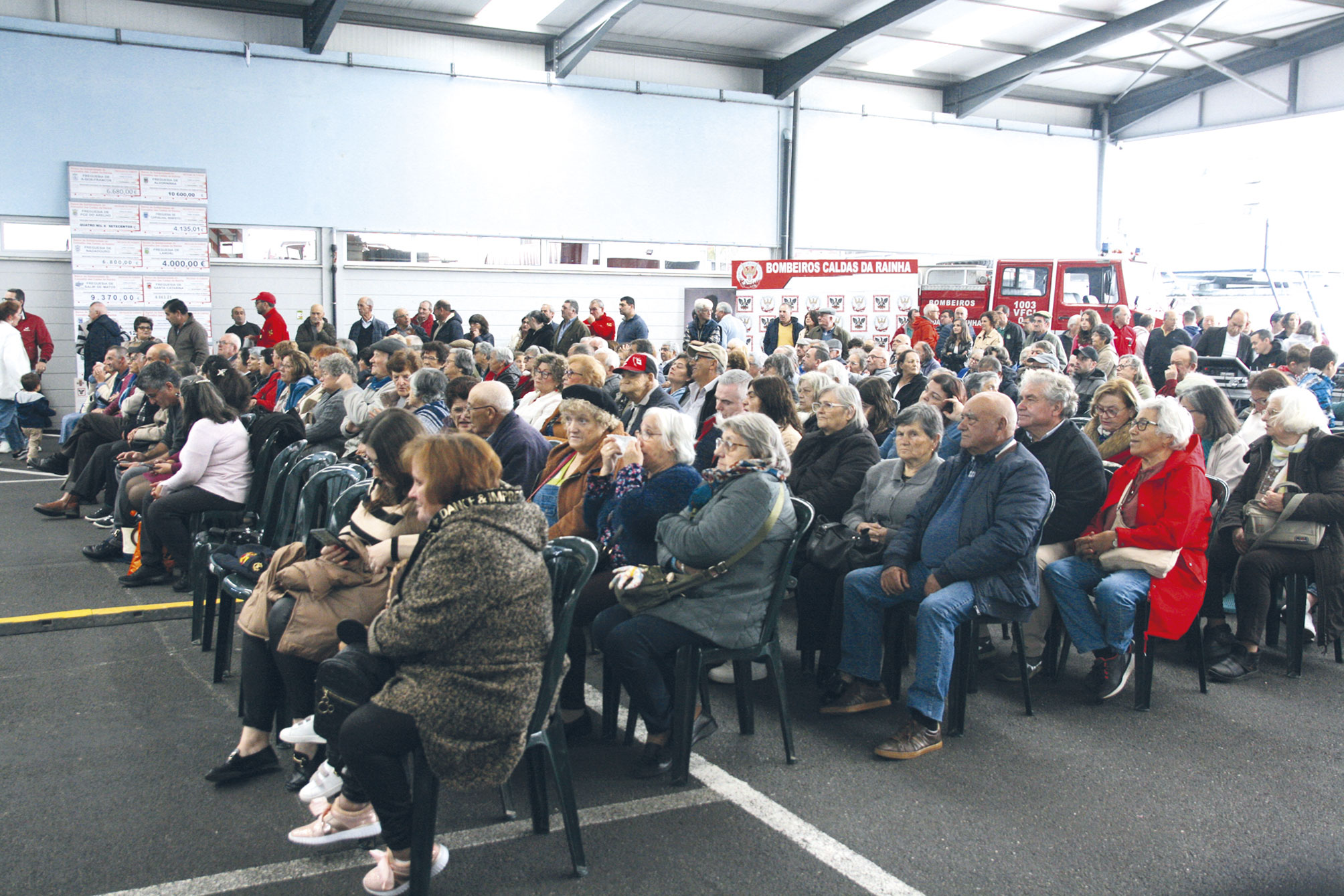 Caldenses doaram 170 mil euros aos seus bombeiros