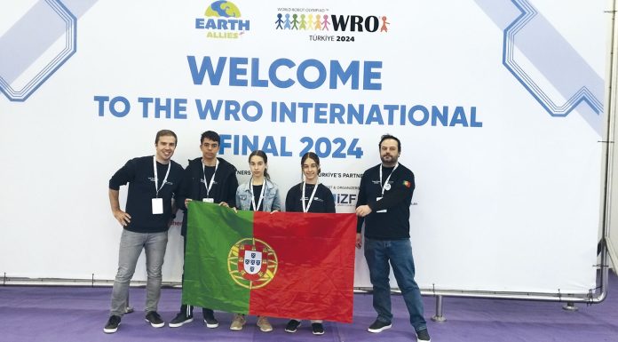 Alunos caldenses participaram nas Olimpíadas de Robótica