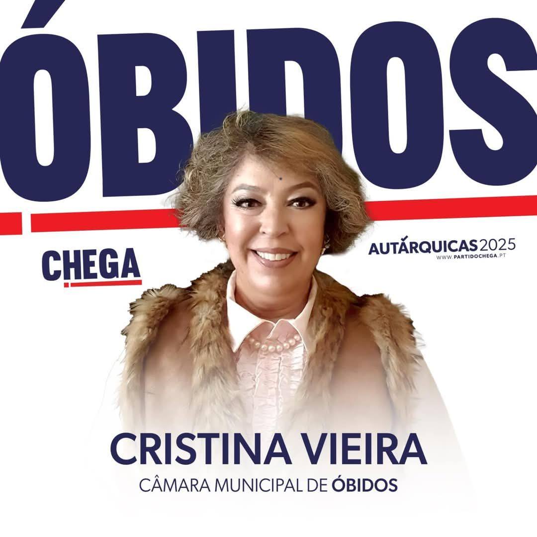 Cristina Vieira é candidata do Chega em Óbidos