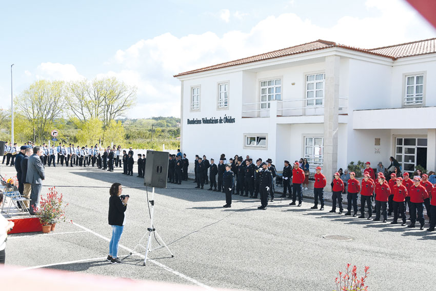 Patrícia Reis assume comando dos Bombeiros de Óbidos