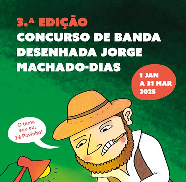 Zé Povinho dá mote a concurso de BD Jorge Machado-Dias