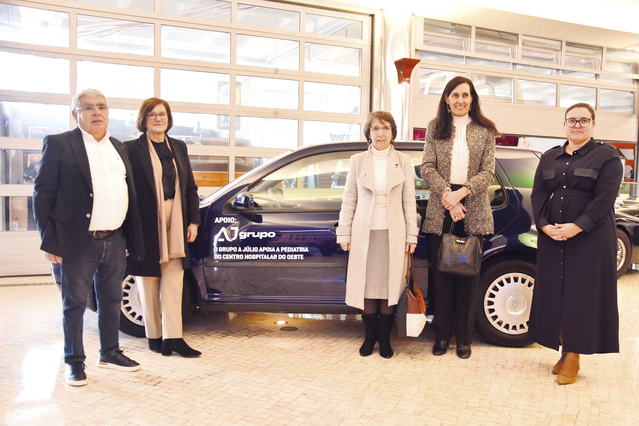 Oferta de viatura permite à Pediatria tratar crianças em casa