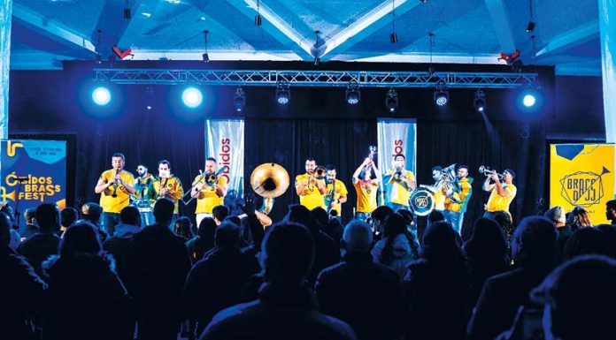 A animação e boa música dos Brass Dass