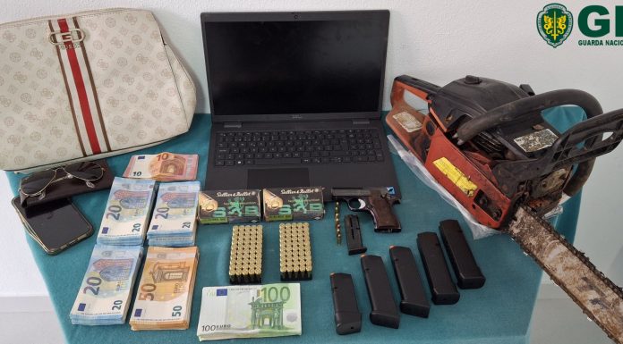 Dois detidos por furto e posse de armas proibidas