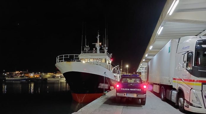 Polícia Marítima realiza ação de fiscalização conjunta no porto de Peniche