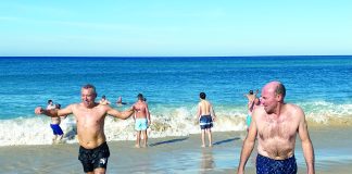 Phoz Plage cumpriu o primeiro mergulho do ano