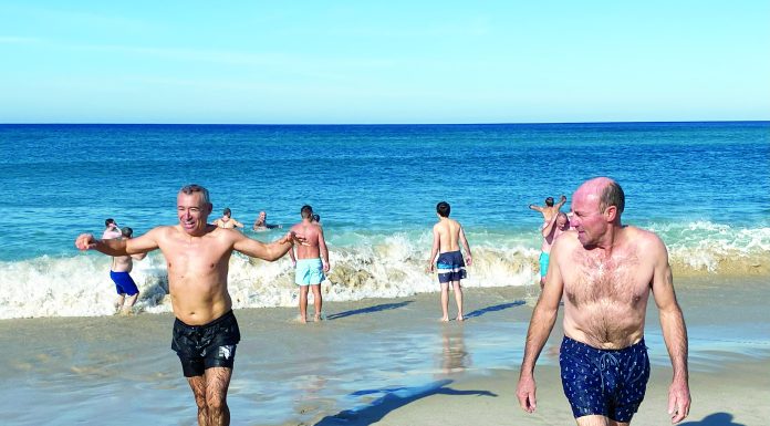 Phoz Plage cumpriu o primeiro mergulho do ano