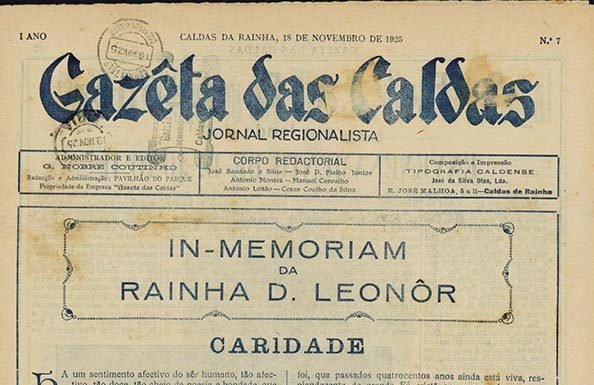 1925 – 2025 – Gazeta das Caldas um século de vida | Parte 1