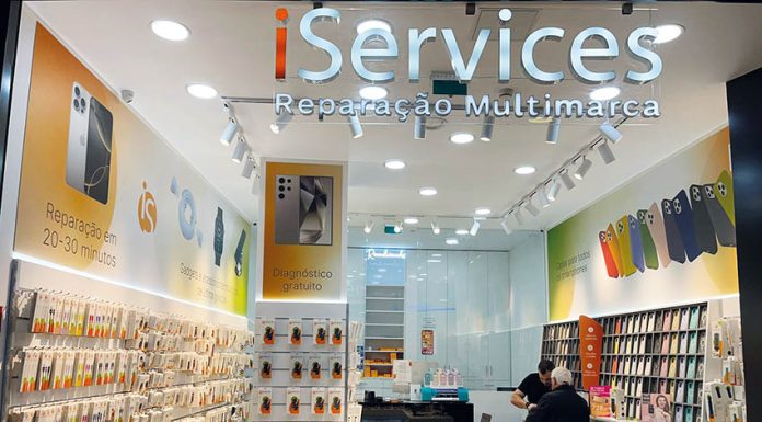 Abriu uma nova loja iServices no La Vie