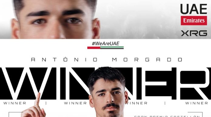 António Morgado celebra vitória no Gran Premio Castellón – Ruta de la Cerámica