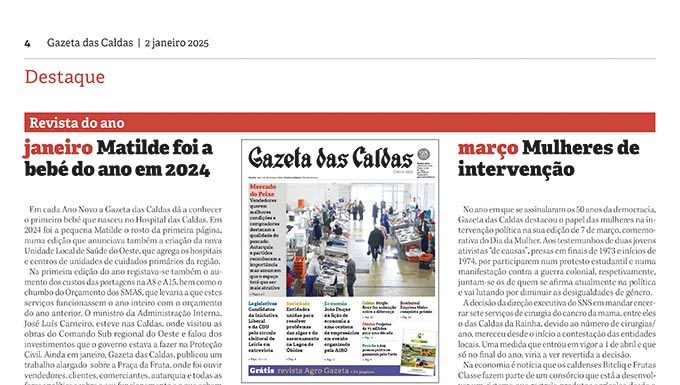 Um ano em 12 Gazetas