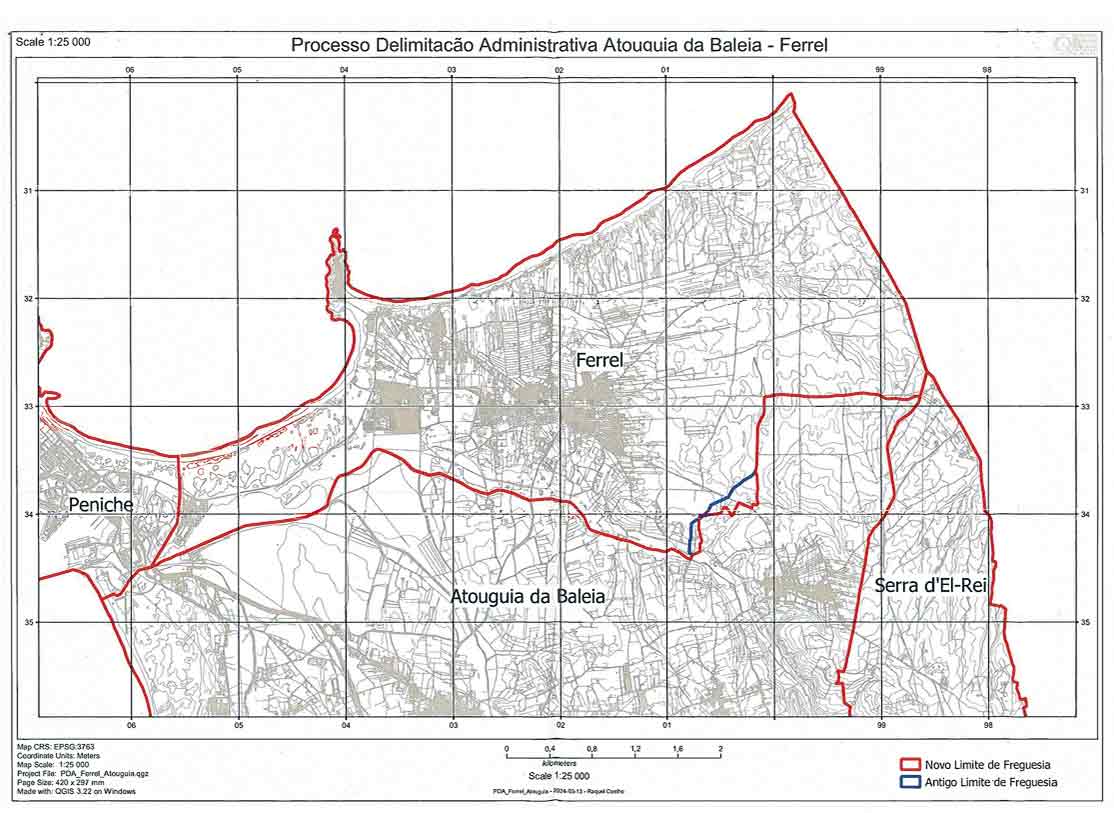 Ferrel e Atouguia da Baleia delimitaram novas fronteiras