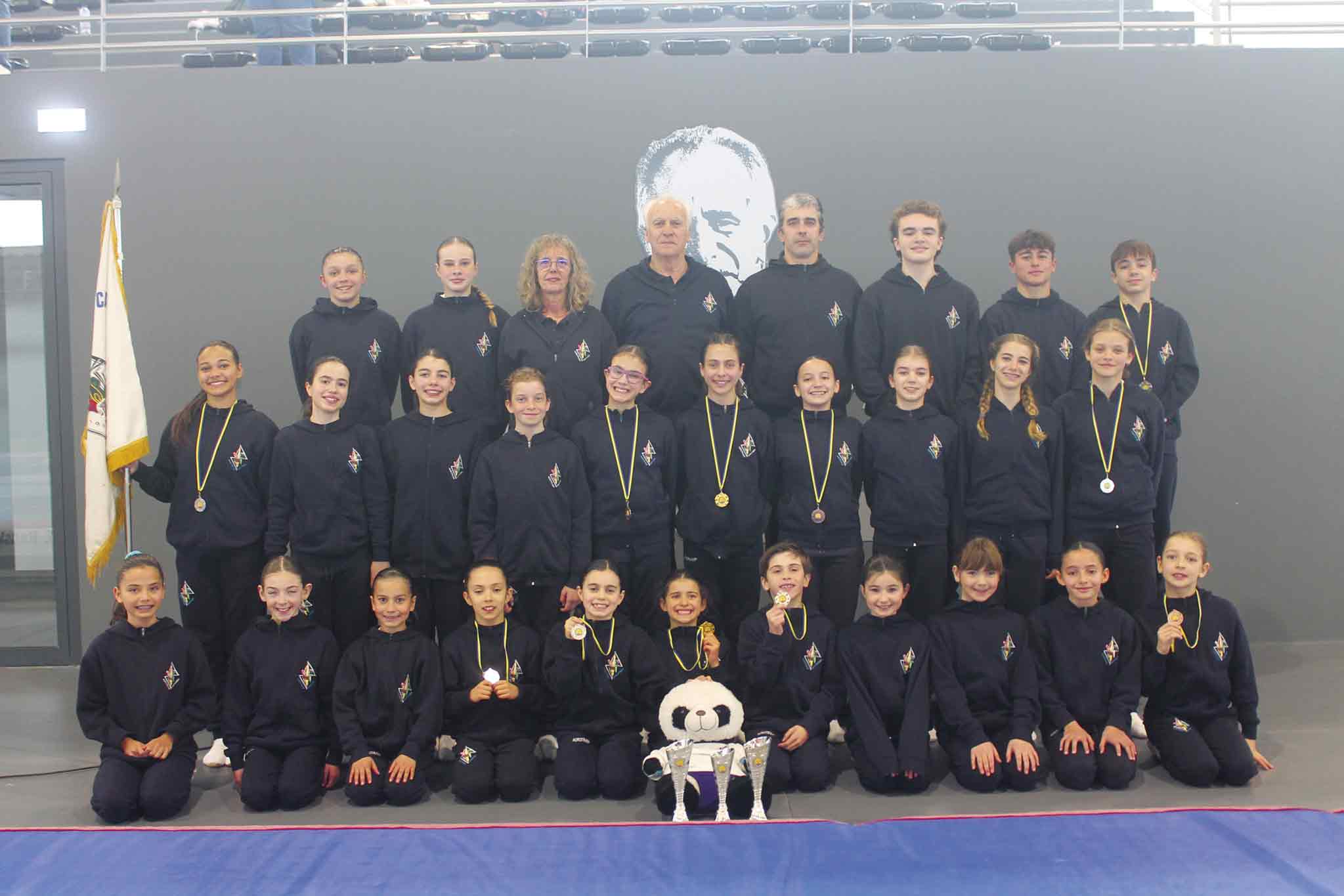 Ginástica: Onze títulos e 26 pódios para o Acrotramp em Leiria