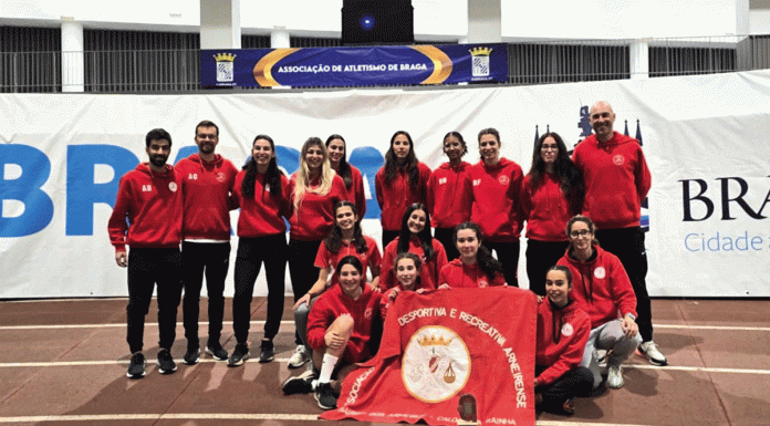 Atletismo: Arneirense alcança quinto lugar na 3ª Divisão nacional de clubes