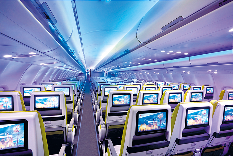 Caldas Magnífica nos aviões da TAP