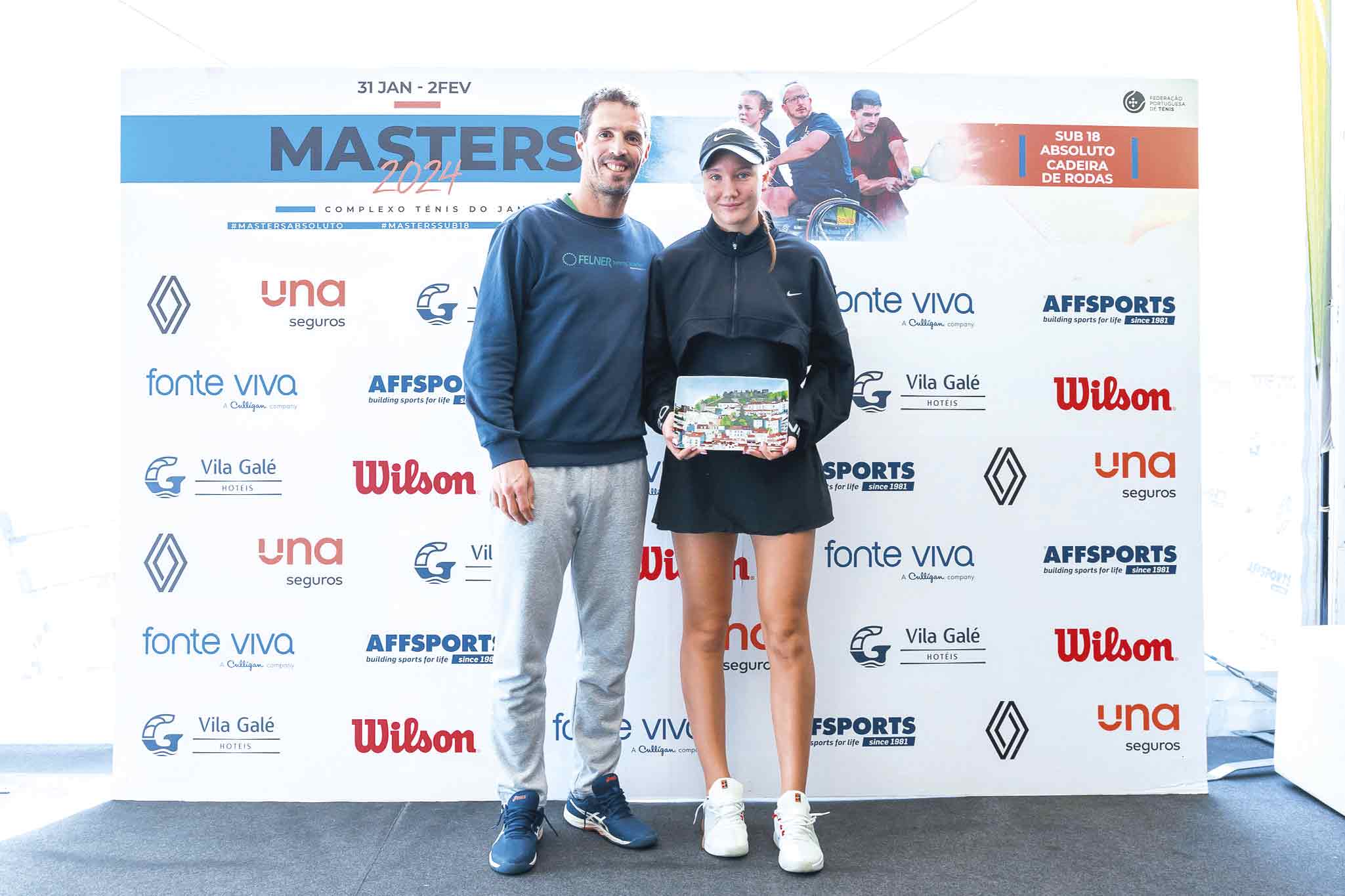 Ténis: Mariia Nozdrachova sagrou-se vice-campeã nacional em prova no Jamor