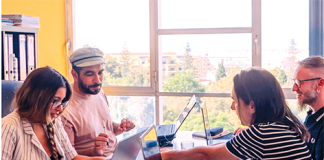 Associação caldense apresenta a pedra da região em Espanha