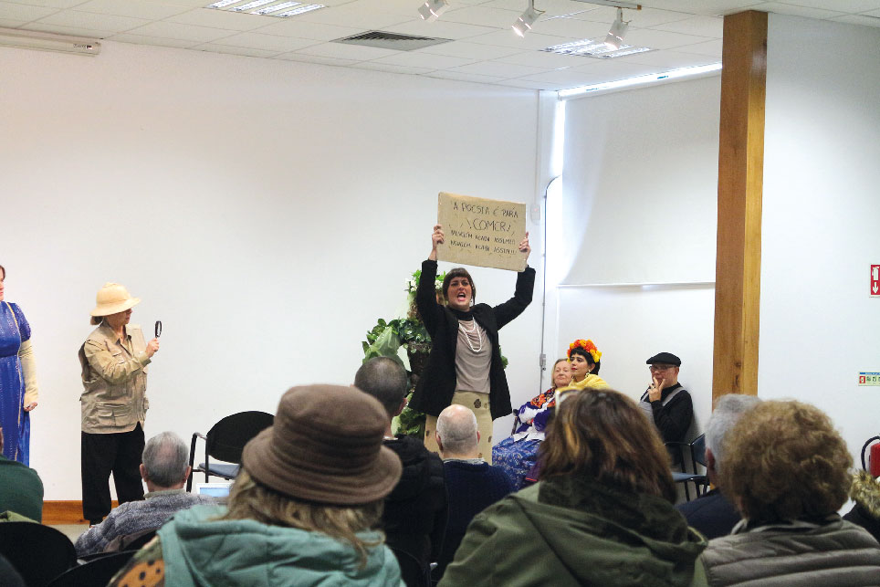 Camões homenageado pelos leitores e cinéfilos das Caldas na Biblioteca