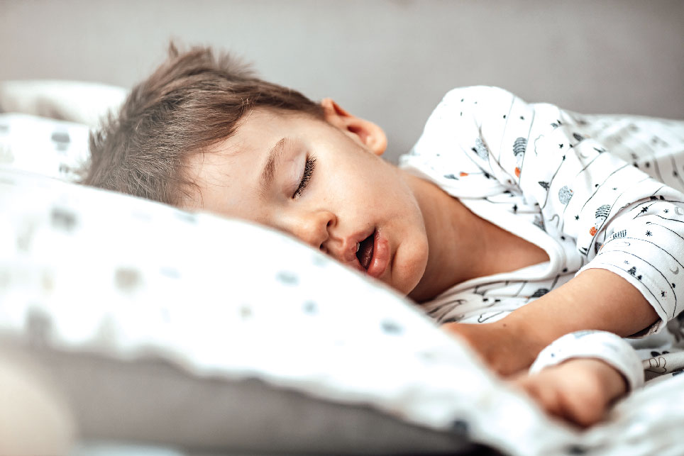 O meu filho ressona? E agora?