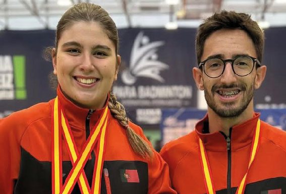 Diogo Daniel e Beatriz Monteiro medalhados