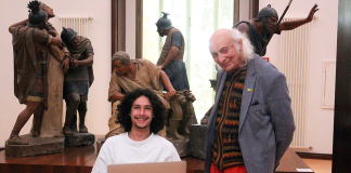 Boris Lehman veio às Caldas a convite do Cineclube.CR