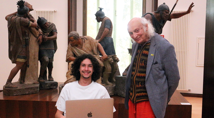 Boris Lehman veio às Caldas a convite do Cineclube.CR