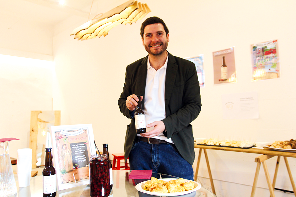 Netus lança “Mui Nobre”, a cerveja artesanal feita com ginja