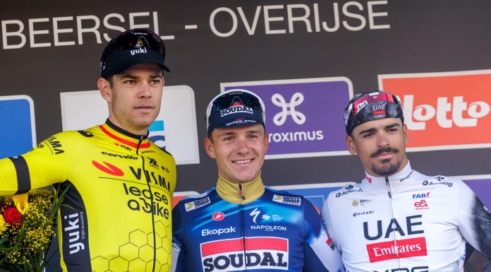 António Morgado subiu ao pódio na De Brabantse Pijl – La Flèche Brabançonne