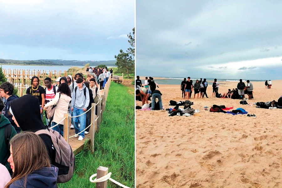 Alunos da EBI de Santo Onofre viveram “dias diferentes”