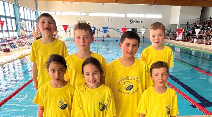 Seis pódios para o Benedita Natação no 2º Torregri