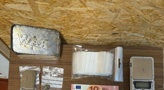 Jovem detido por tráfico de droga nas Caldas da Rainha