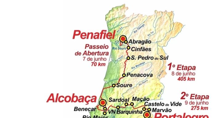 Portugal de Lés-a-Lés passa por Alcobaça