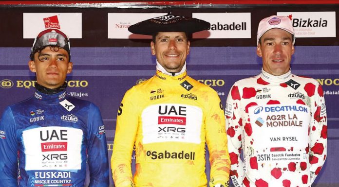 João Almeida em grande vence Volta ao País Basco