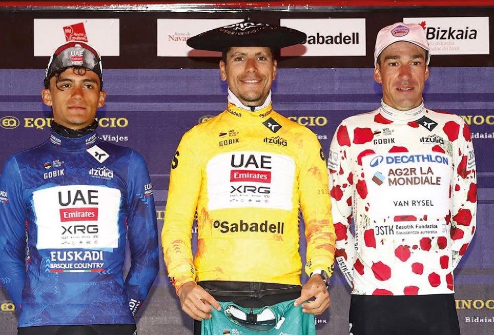 João Almeida em grande vence Volta ao País Basco