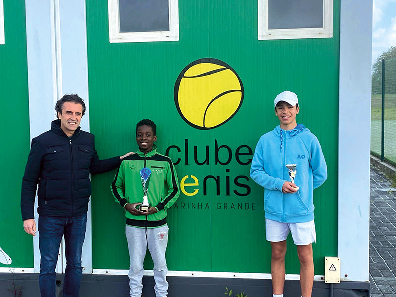 Ténis Marcelino Binga sagrou-se campeão na Marinha Grande