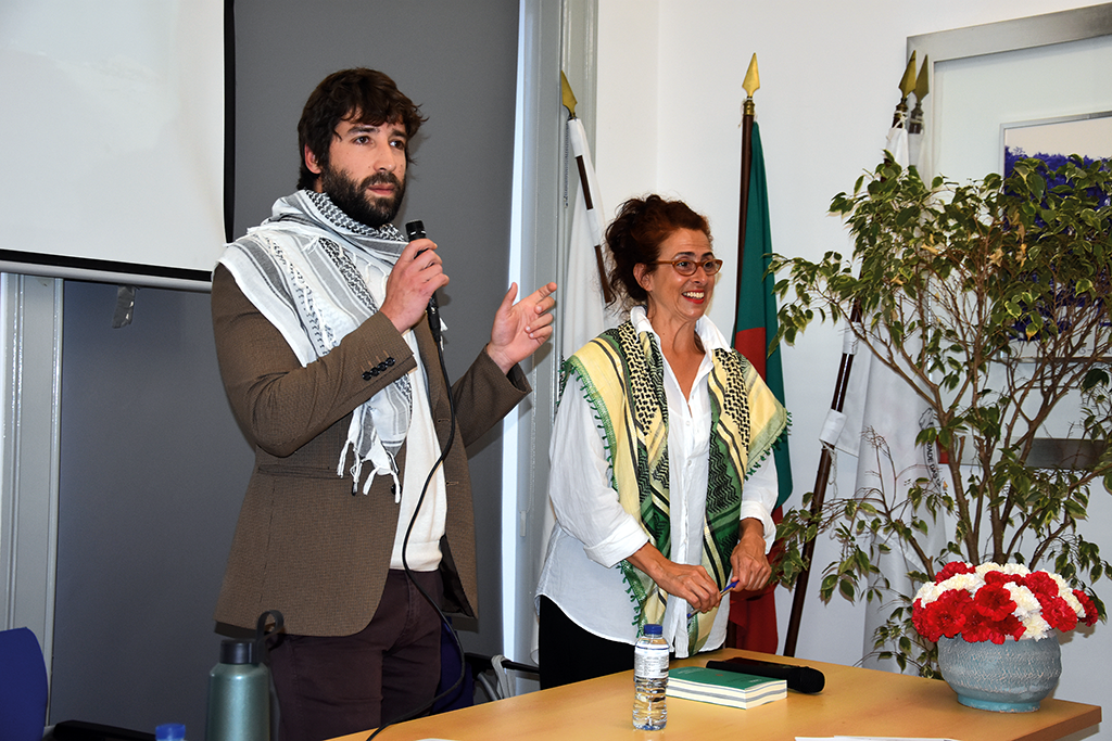 “Gaza está em toda a parte” foi apresentado perante casa cheia nas Caldas