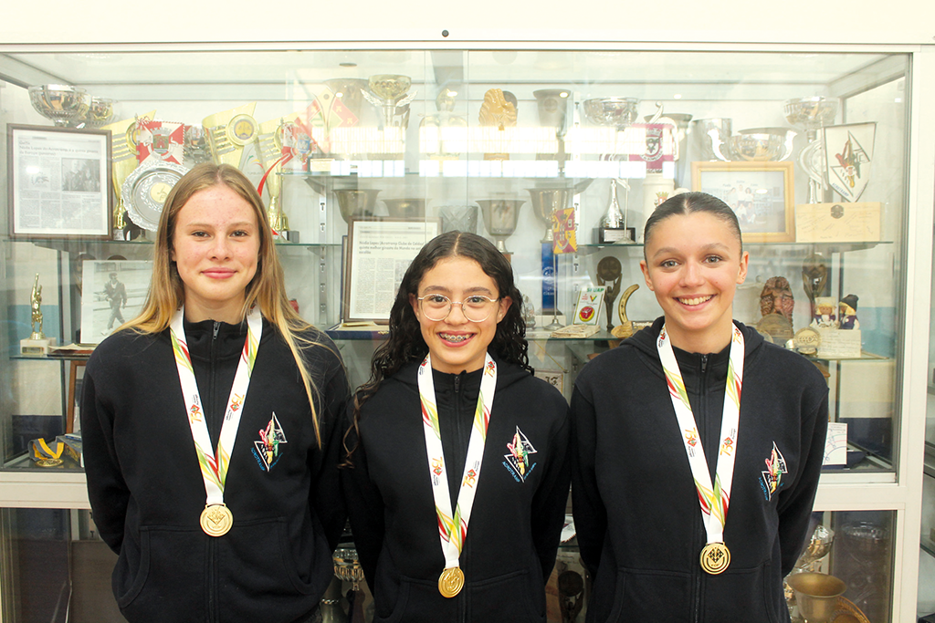 Caetana Santos, Zoe Mendes e Rita Laranjeira são campeãs