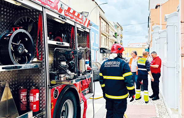 Simulacro testou respostas na Casa de Saúde do Montepio