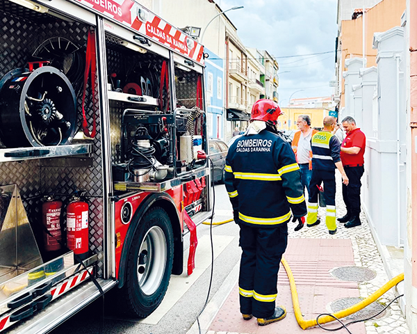 Simulacro testou respostas na Casa de Saúde do Montepio