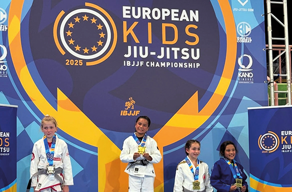 Ariana Vieira é campeã europeia